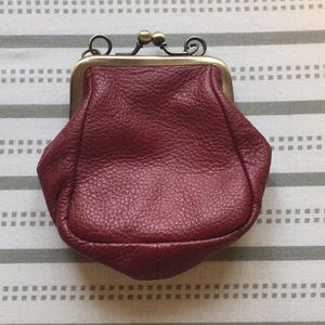 Small leather purse